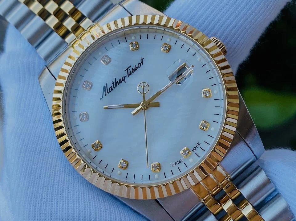 Mathey Tissot Rolly II Crystal Mens H710BI (MYT H710BI)