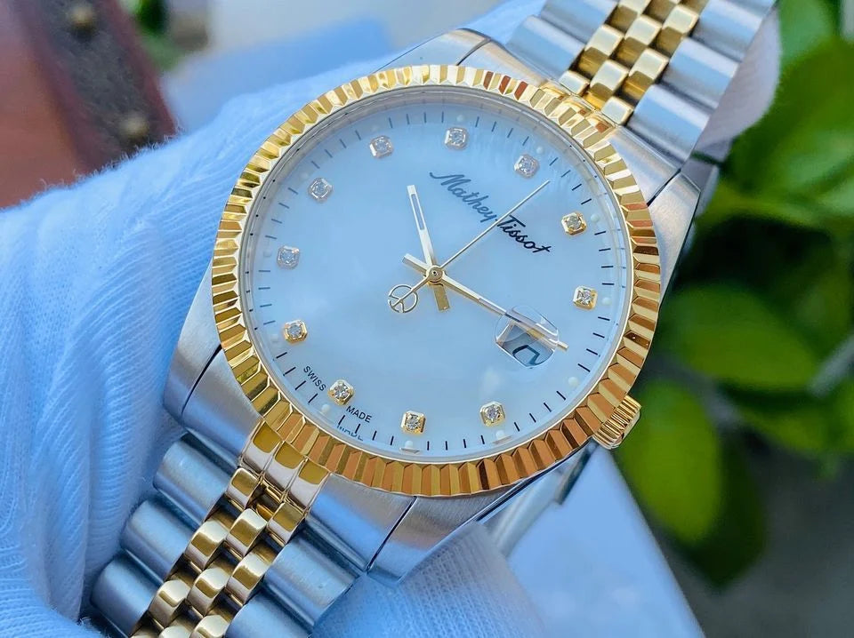 Mathey Tissot Rolly II Crystal Mens H710BI (MYT H710BI)