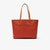 Lacoste Reversible Tote with Pouch Beige/Orange
