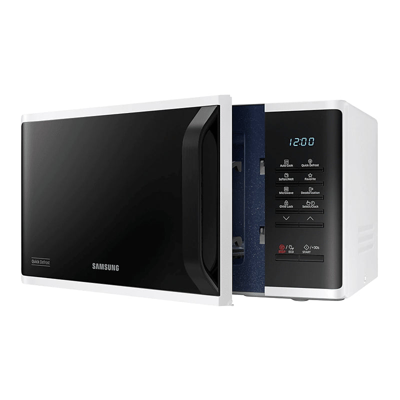 Samsung MS23K3513AW/TC 23L Microwave, Electronic, Ceramic Interior