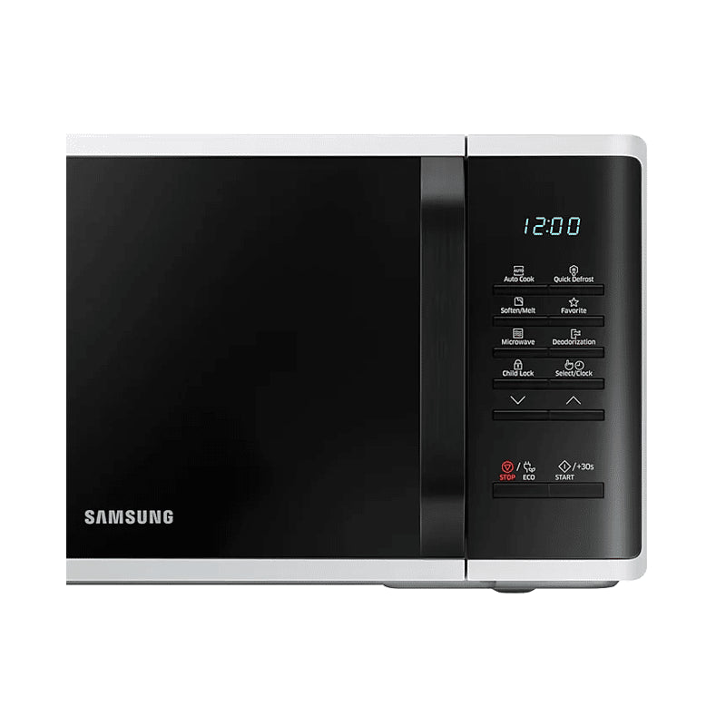 Samsung MS23K3513AW/TC 23L Microwave, Electronic, Ceramic Interior