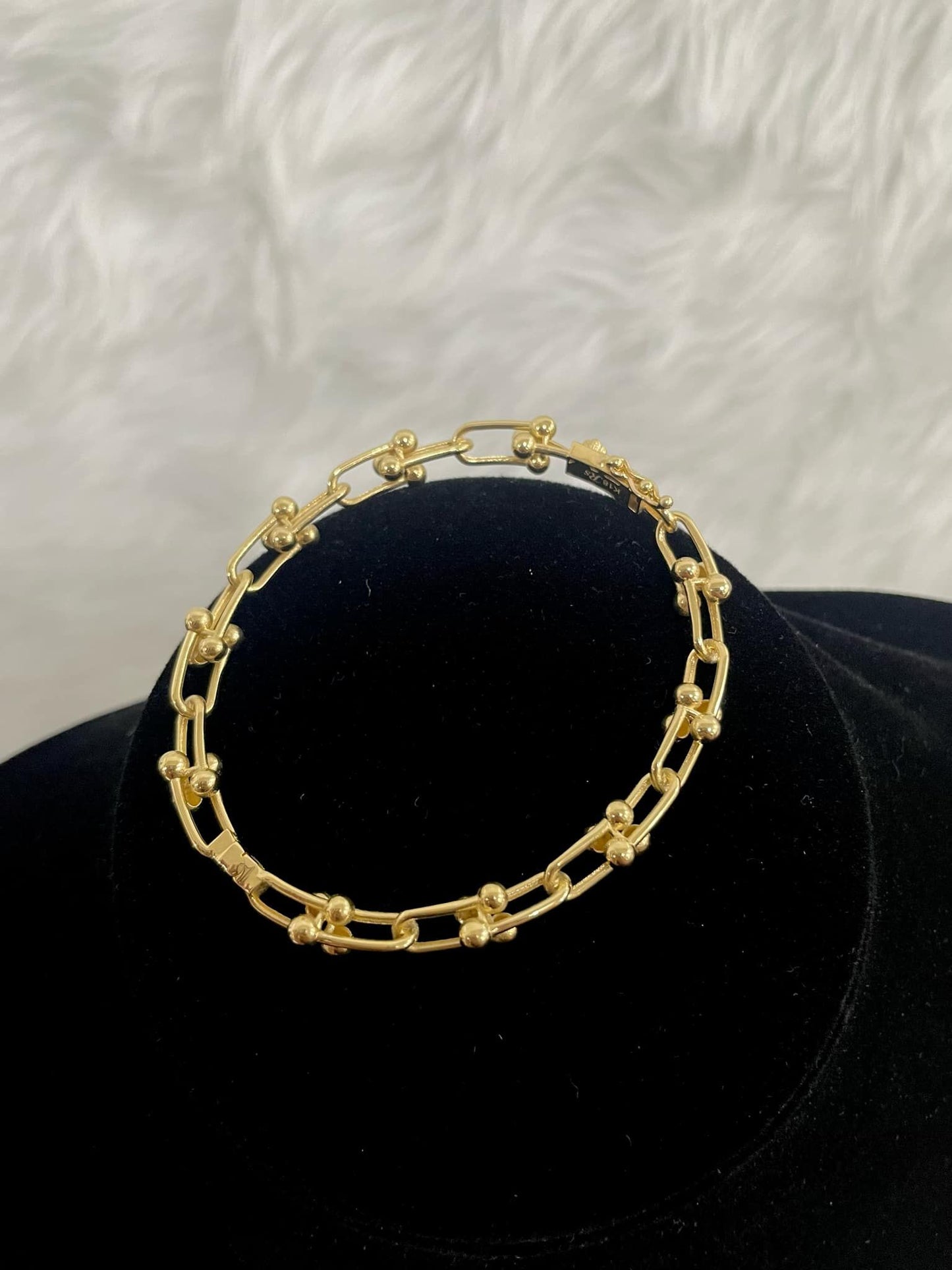 WG03290 B, 18k Saudi Gold Bracelet β 14.45 grams