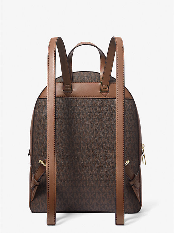 MK Jaycee Medium Logo Backpack Vanilla Bag