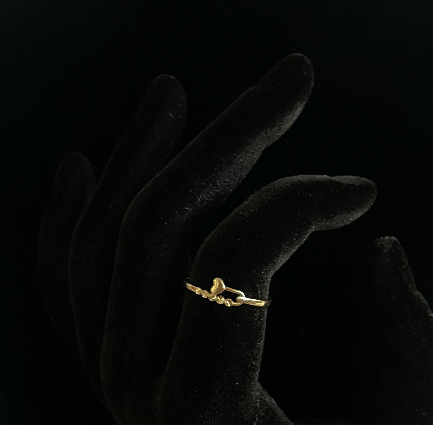 CM00002 18k Saudi Gold Ring -.77g