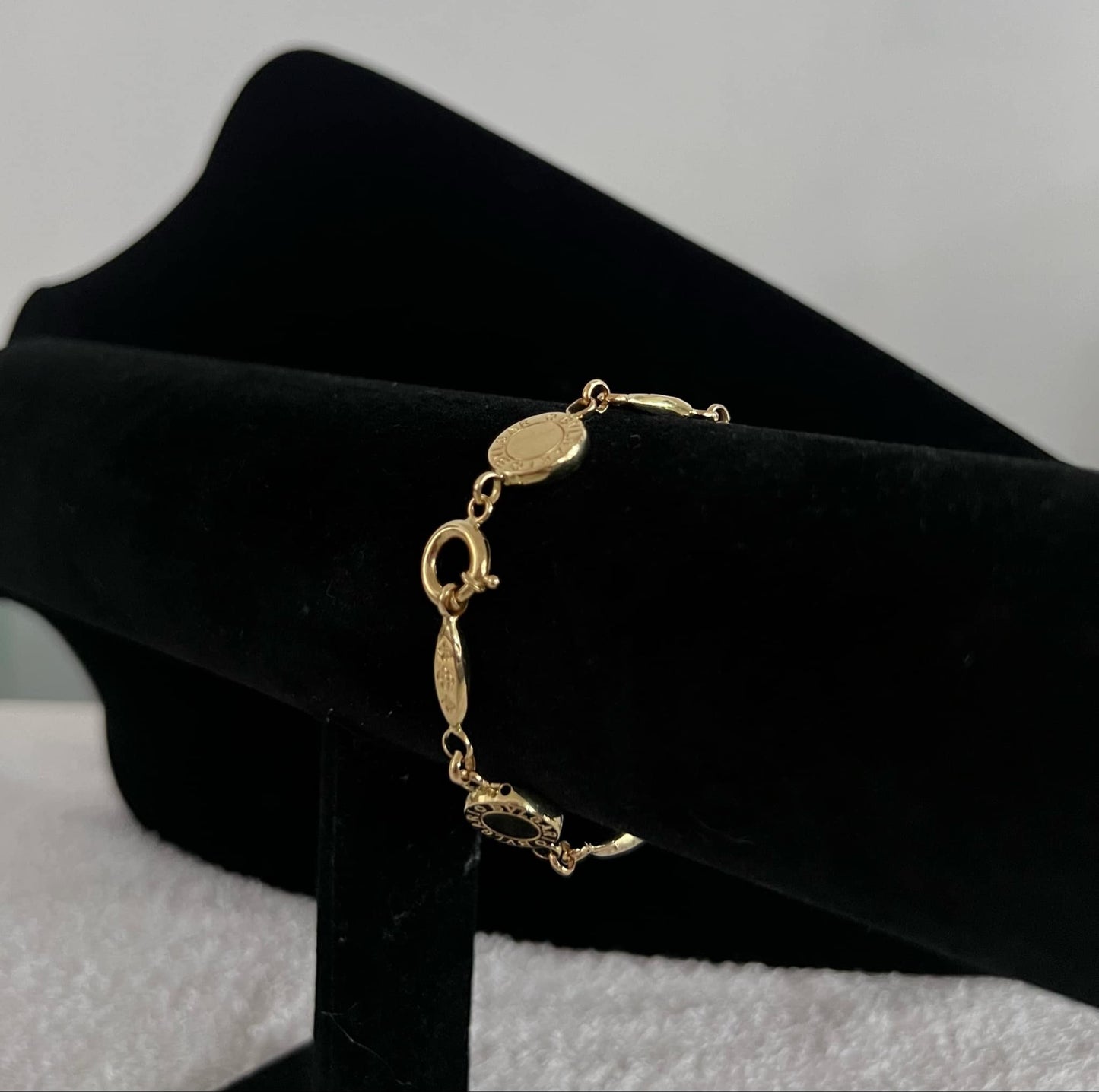 WG03509 B, 18k Saudi Gold Bracelet – 10.26 grams