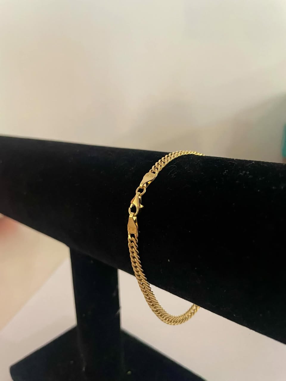 WG03377 B, 18k Saudi Gold Bracelet β 3.68 grams