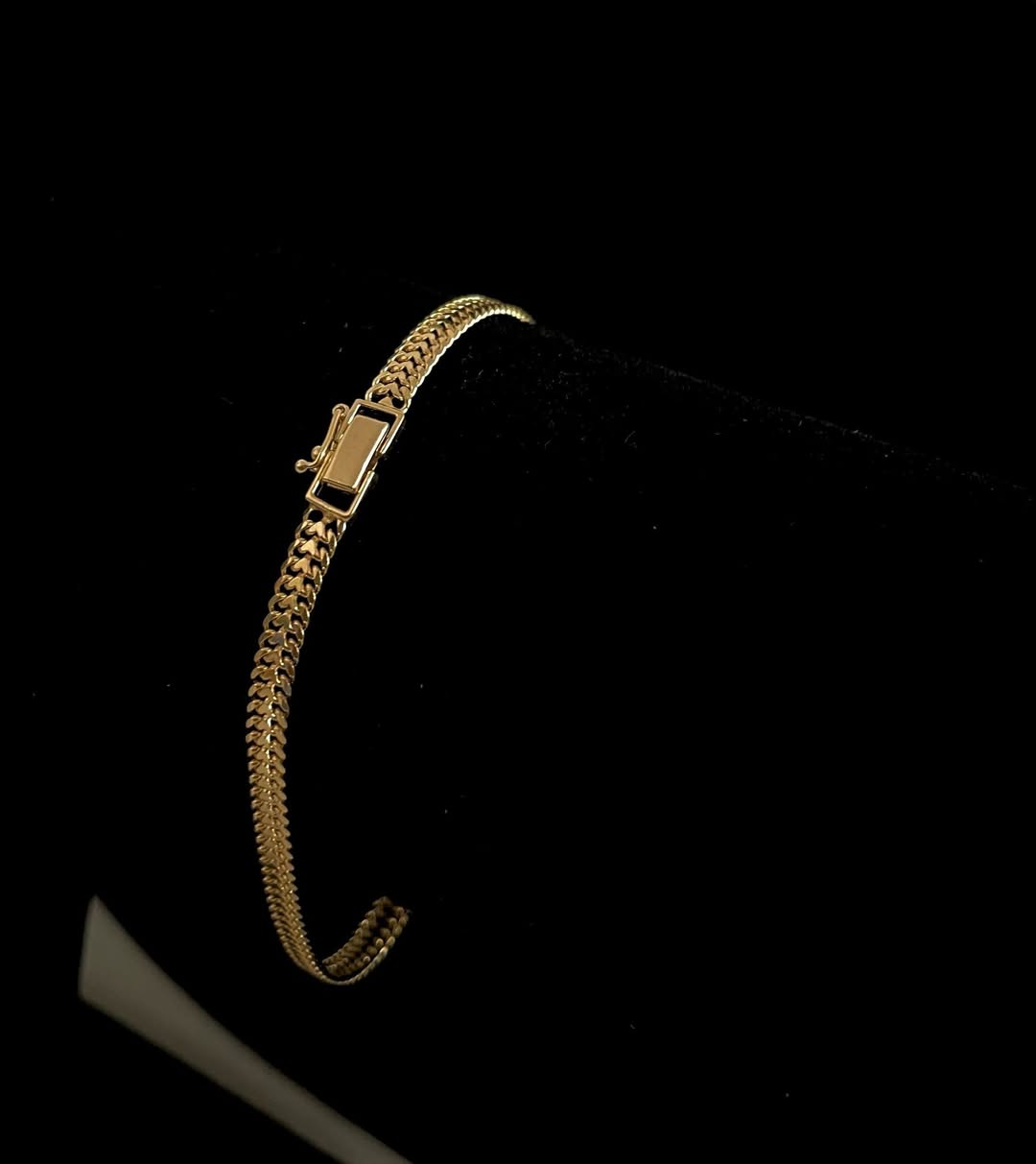 CM00009 18k Saudi Gold Bracelet - 7.5", 5.70g