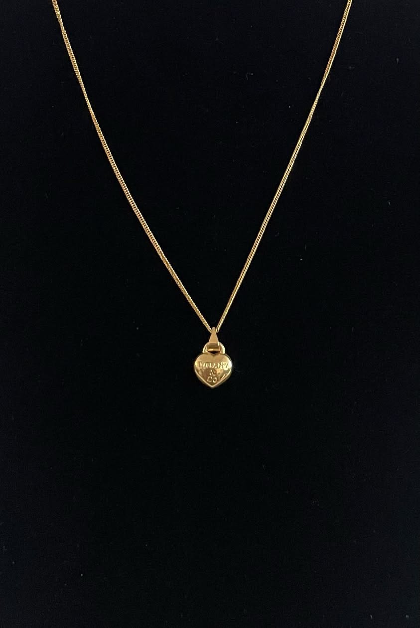 WG003688 18k Saudi Gold Necklace - 20", 1.94g