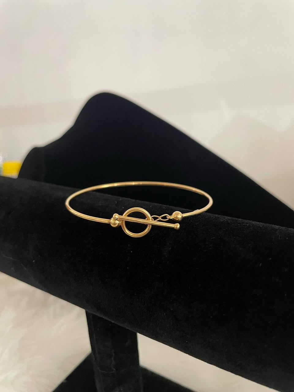 WG003532 18k Saudi Gold Bracelet - Medium 3.76g