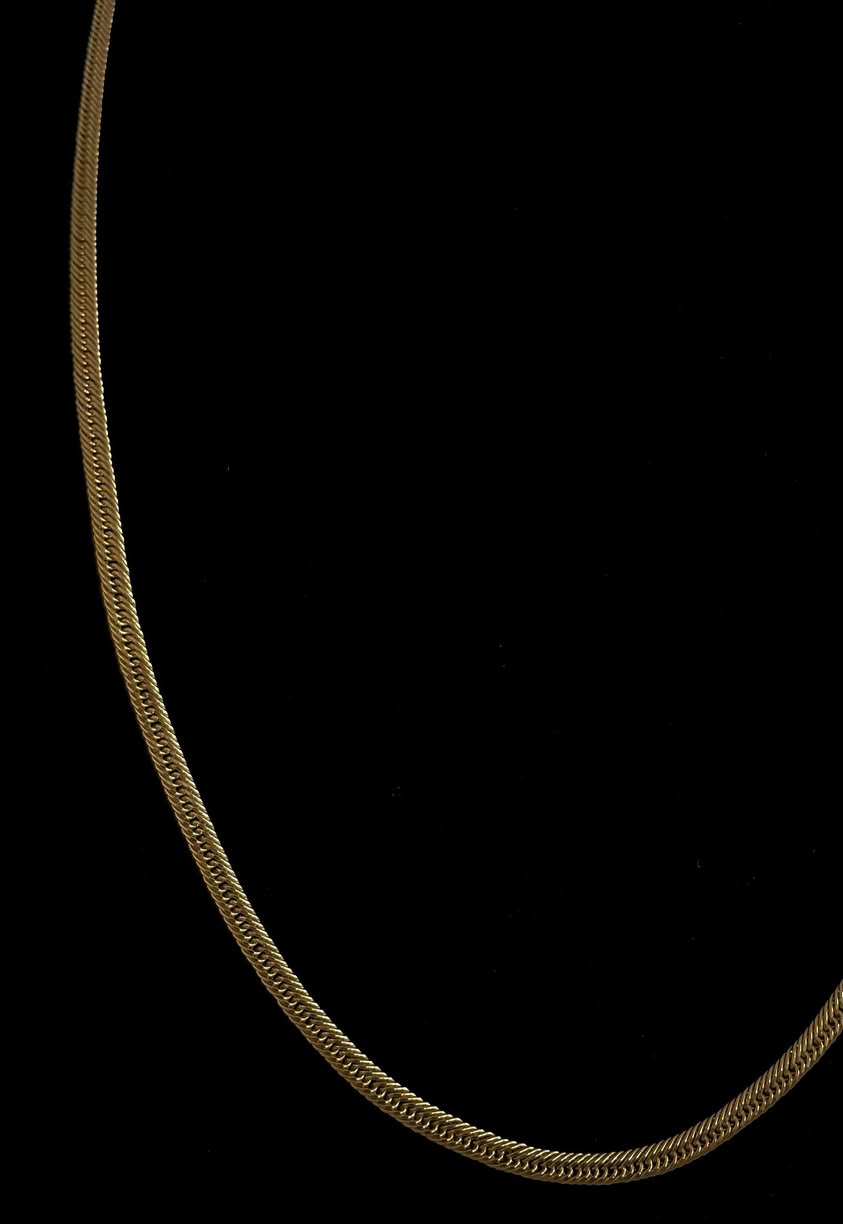 CM00016 18k Saudi Gold Necklace - 24" 10.71g