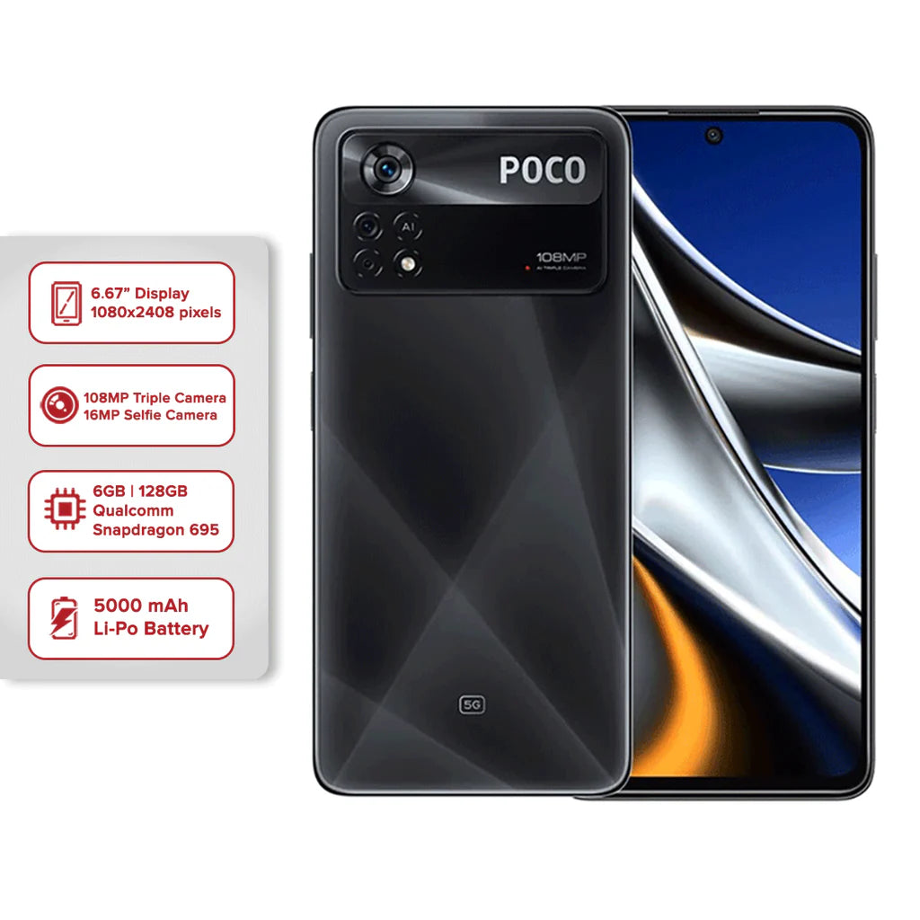 POCO X4 Pro 5G(6gb+128gb)Black