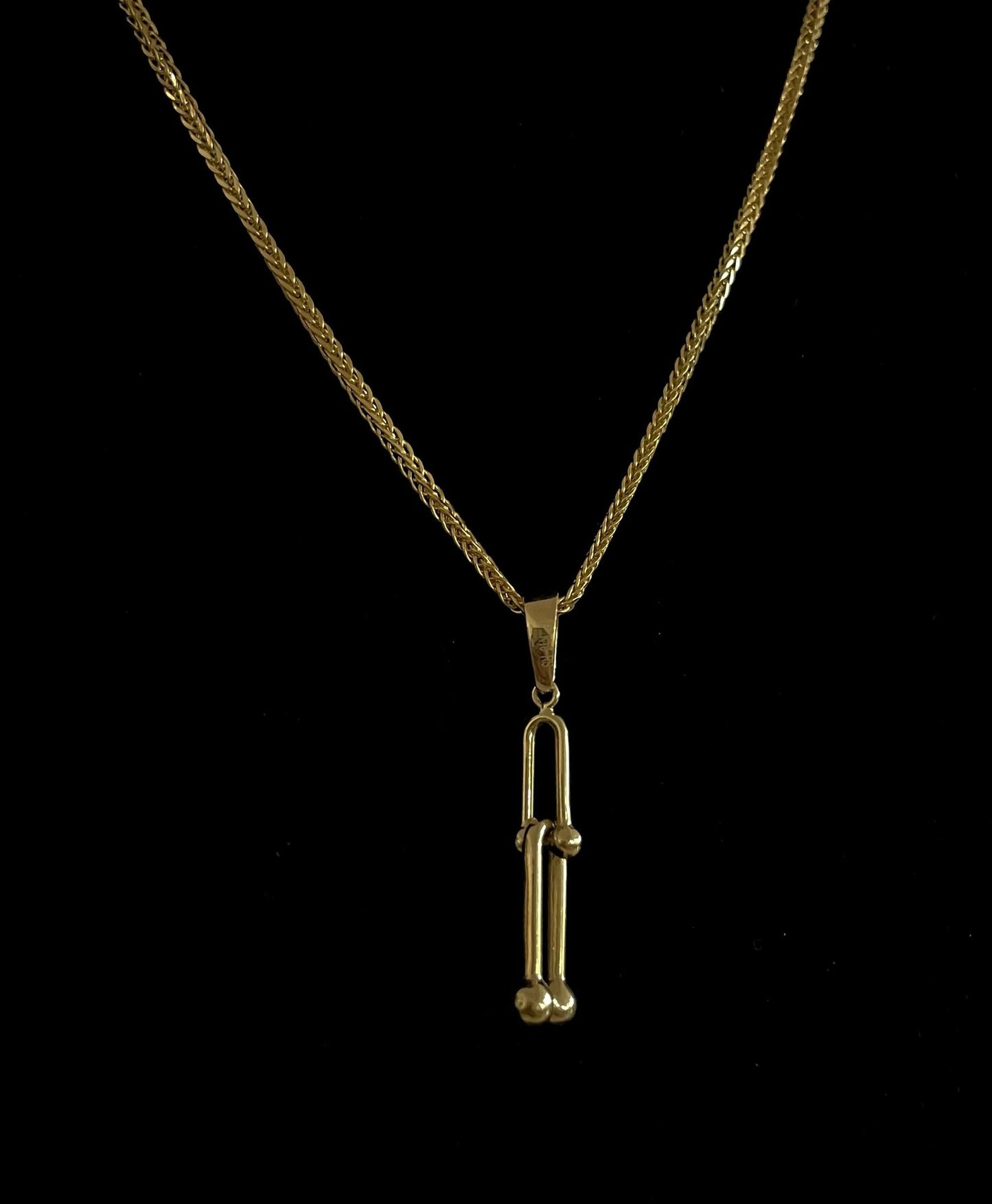 CM00020 N 18k Saudi Gold Necklace - 18", 3.74g