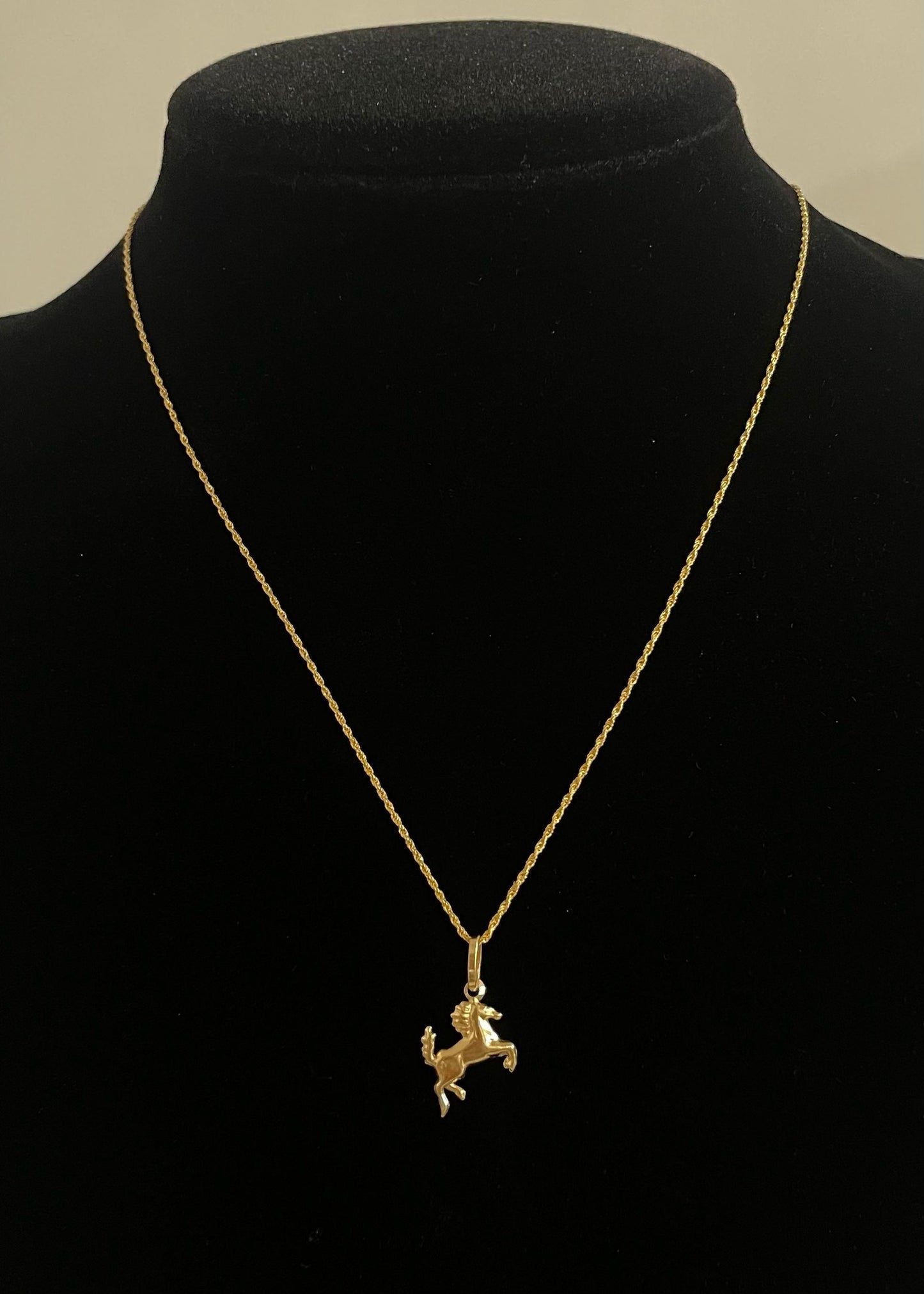 CM00024 N 18k Saudi Gold Necklace - 17.5", 1g