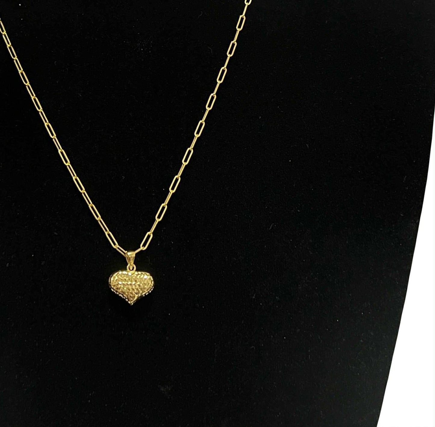 CM00025 N 18k Saudi Gold Necklace 20" 2.42g