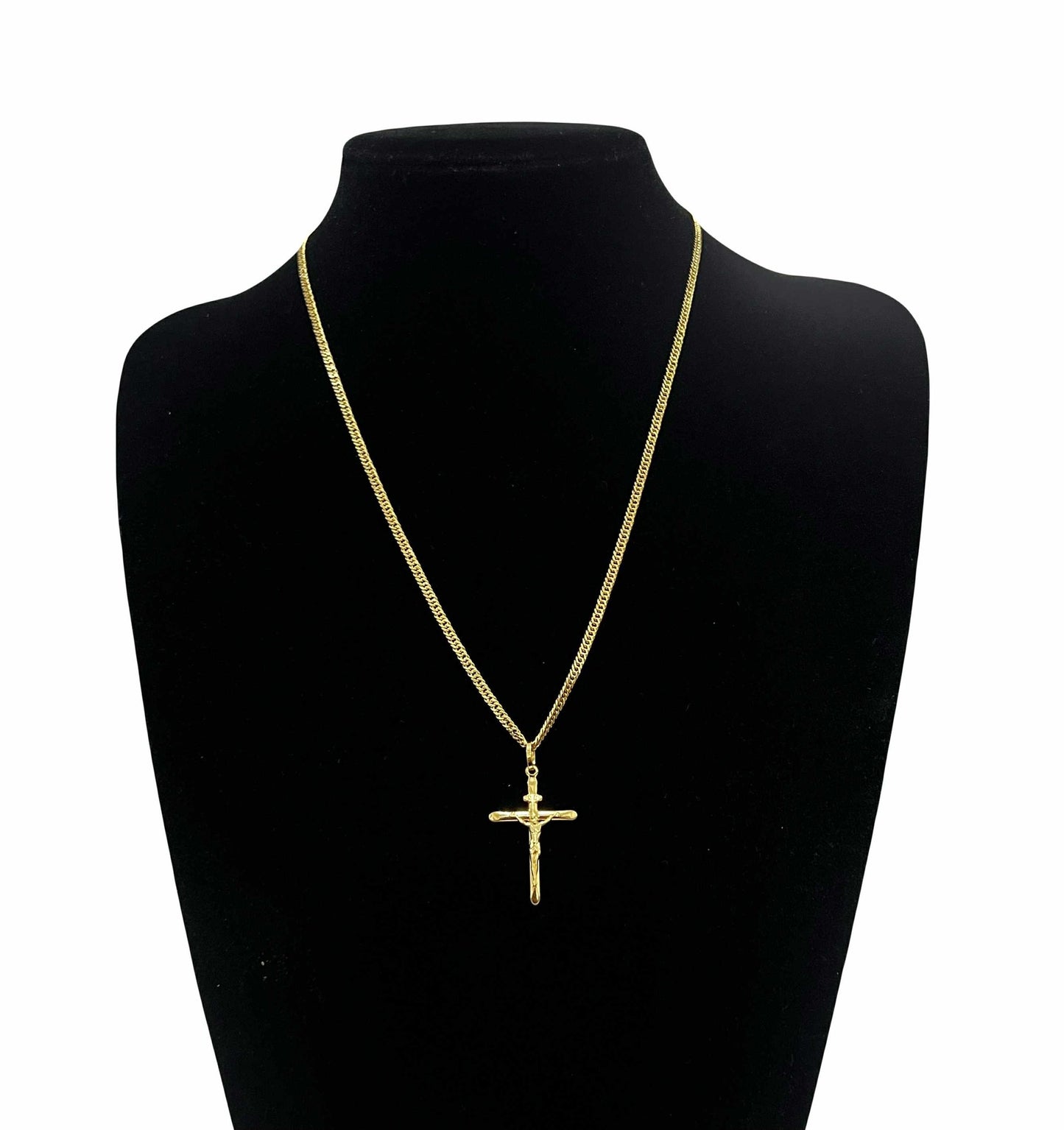 CM00026 N 18k Saudi Gold Necklace 20" 5.03g
