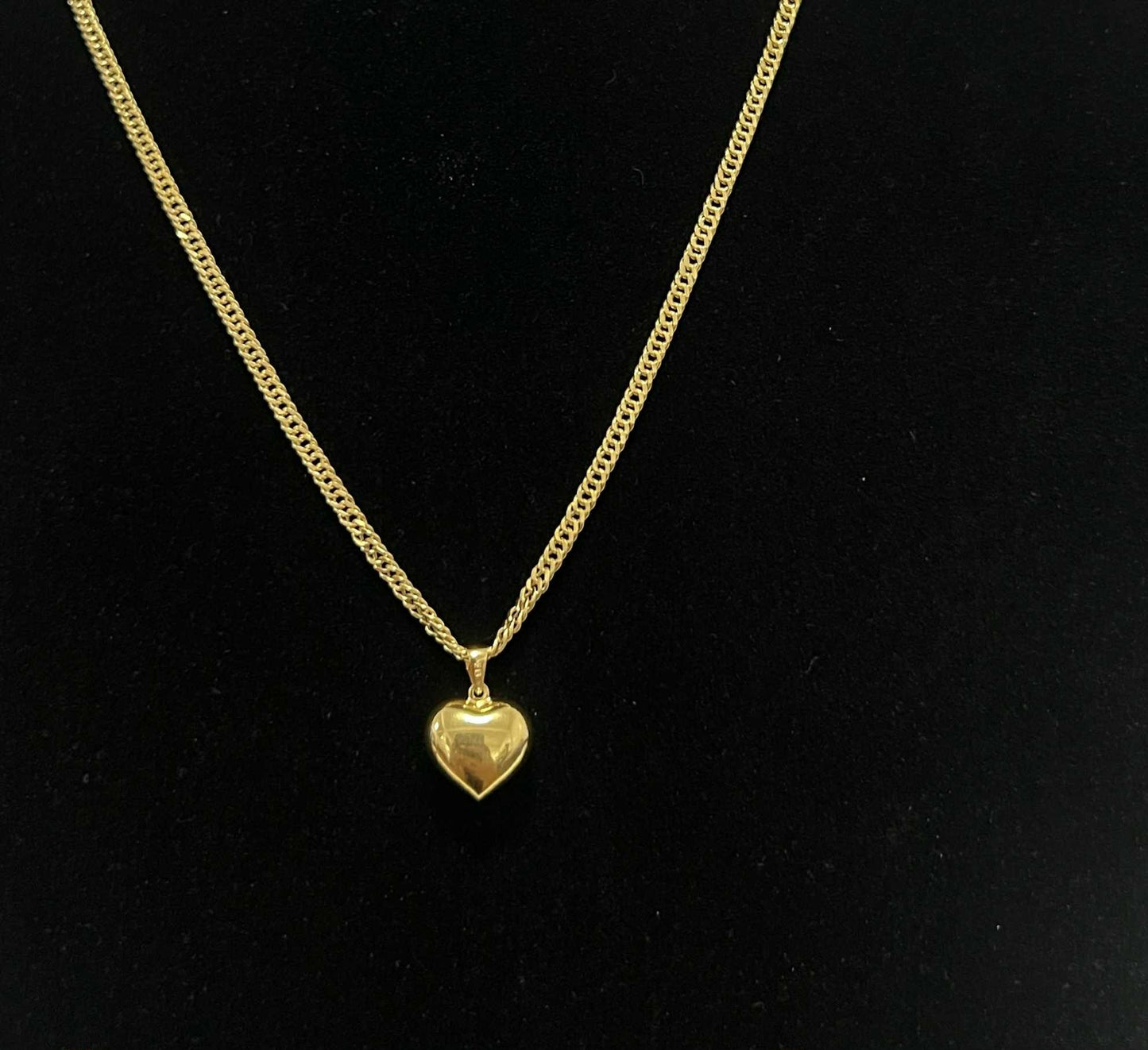 CM00027 N 18k Saudi Gold Necklace 19.5" 5.23g