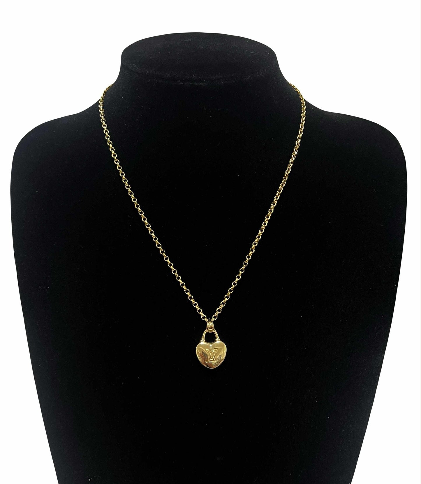 CM00028 N 18k Saudi Gold Necklace 18" 5.94g