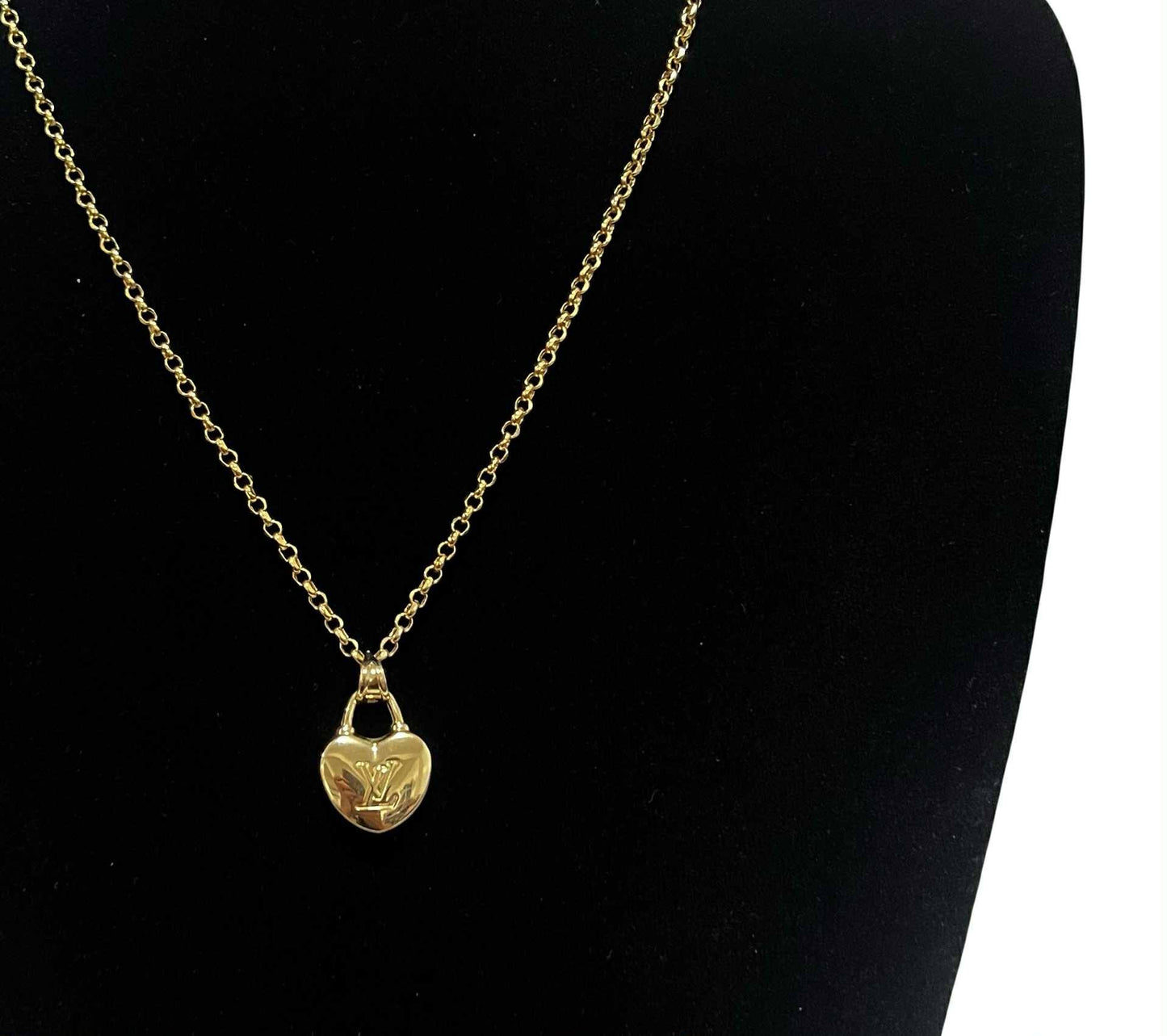 CM00028 N 18k Saudi Gold Necklace 18" 5.94g