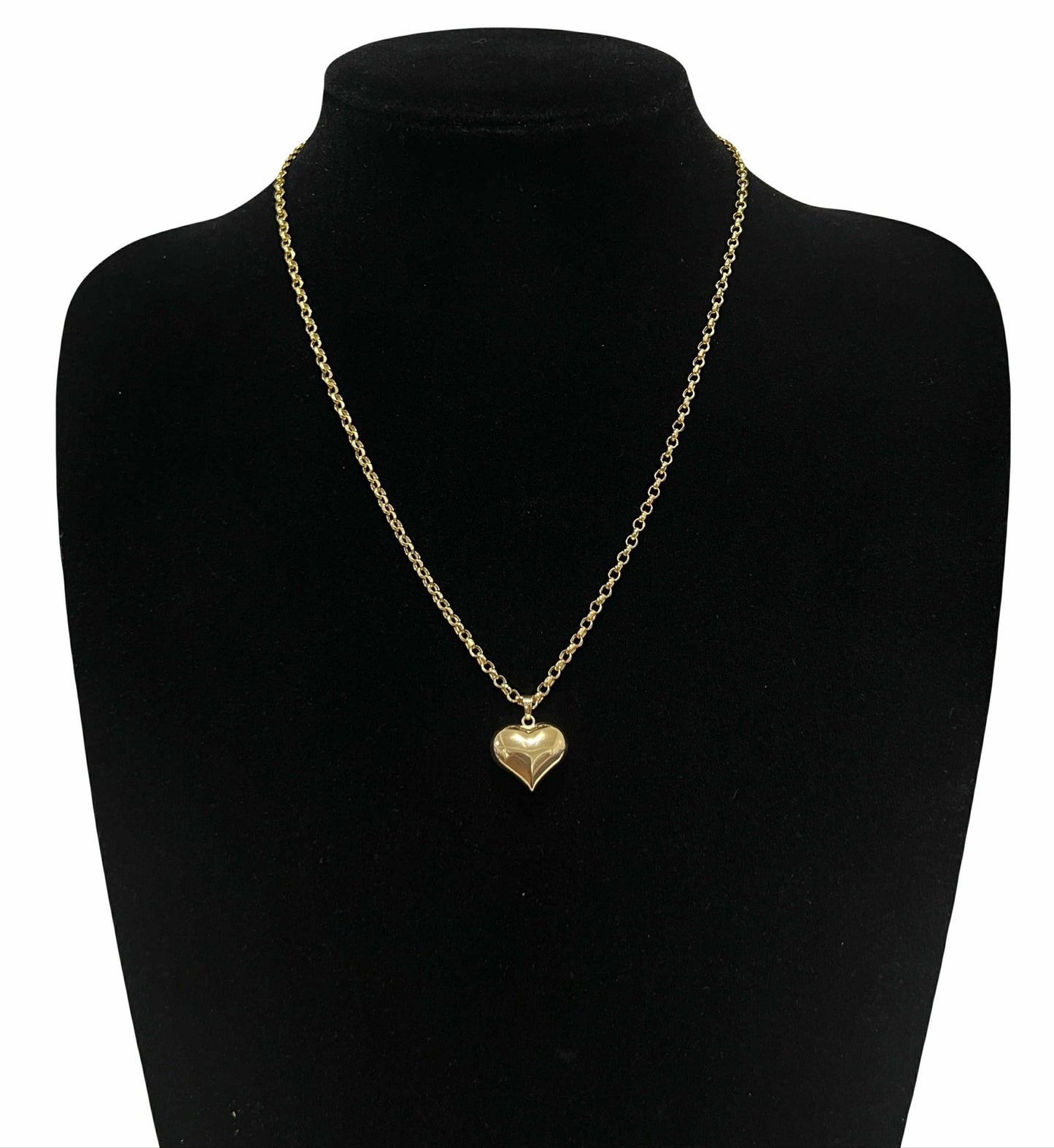 CM00035 N 18k Saudi Gold Necklace 18" 4.96g
