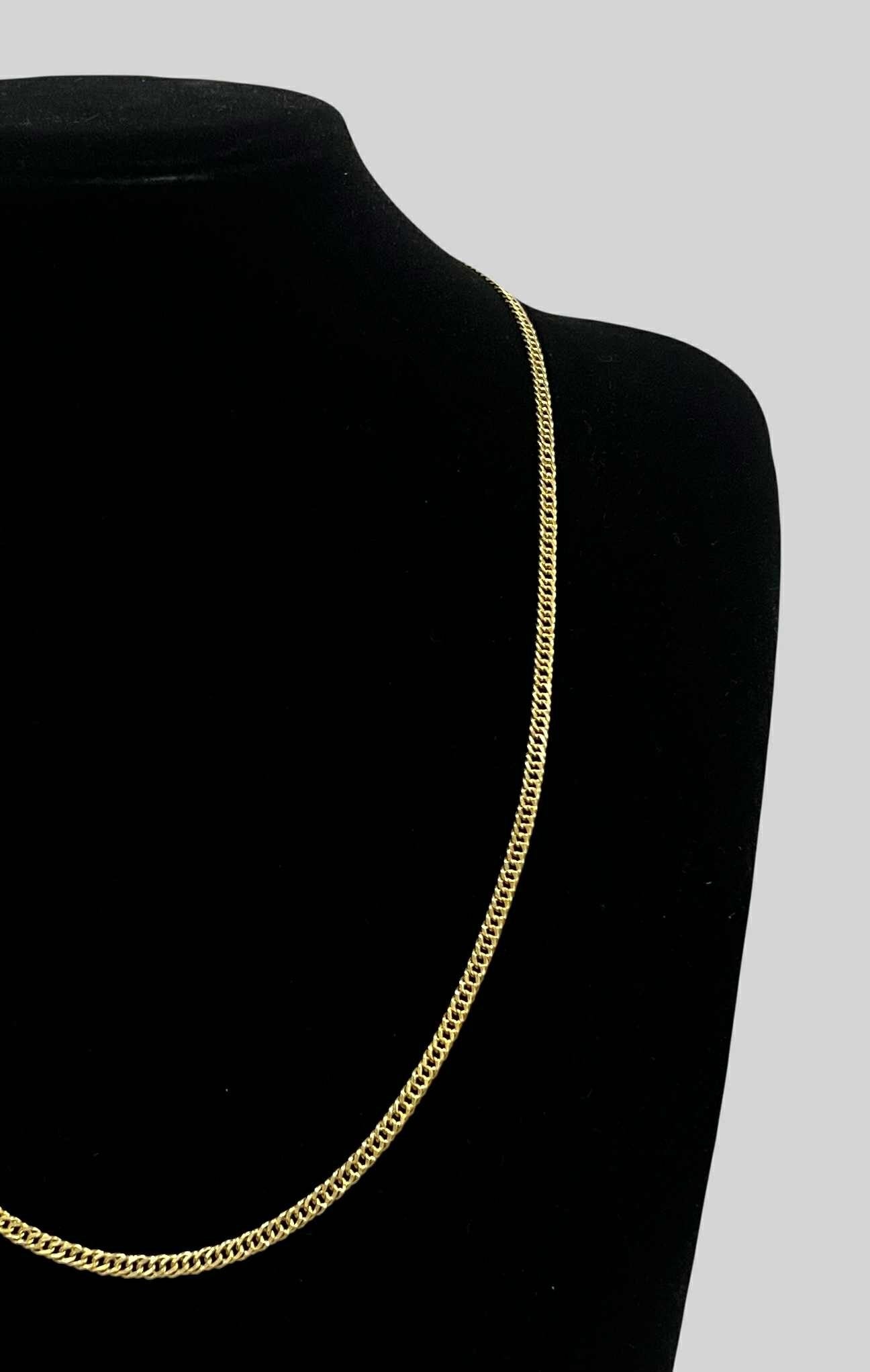 CM00083 N 18k Saudi Gold Necklace 23.5" 6.94g