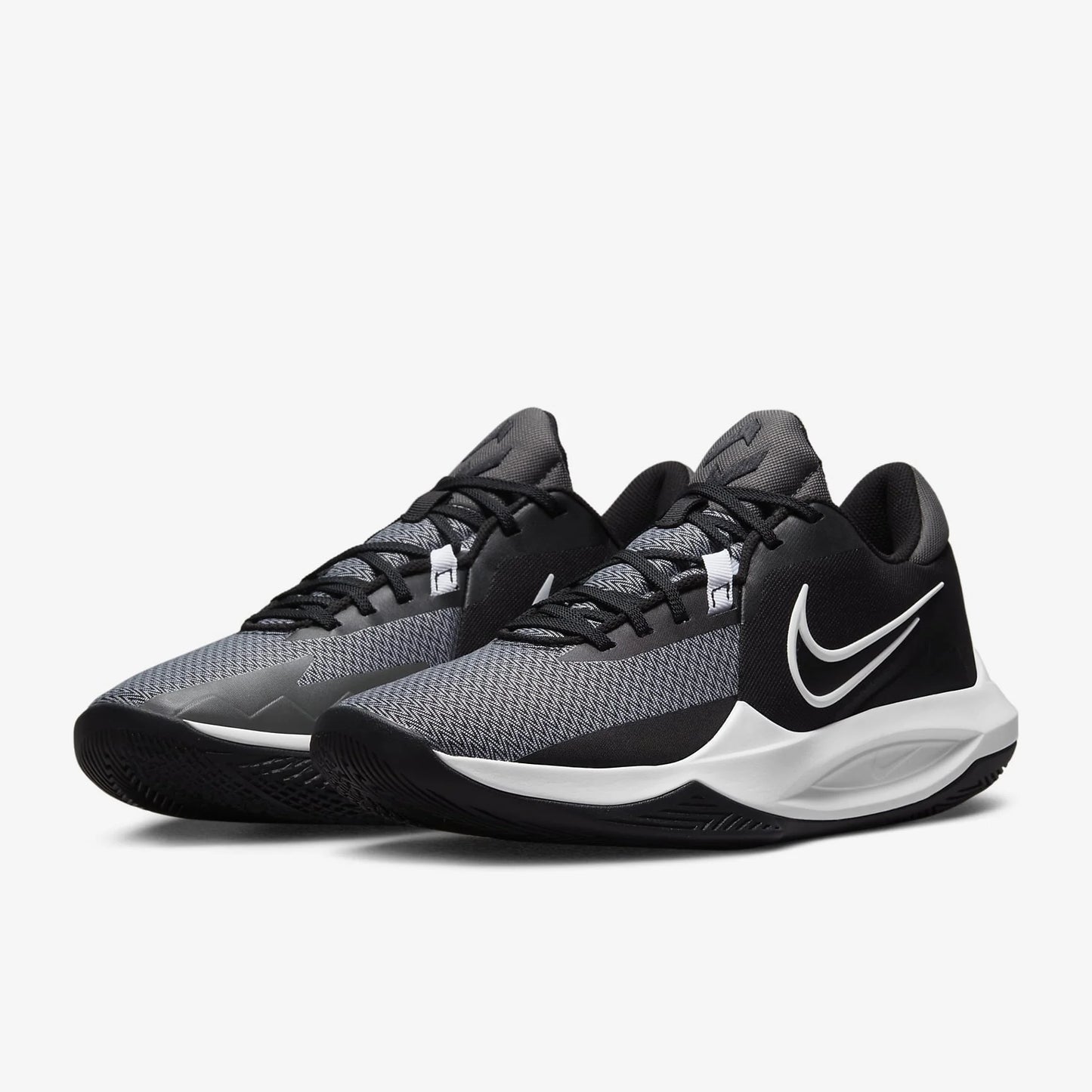 Nike Precision 6 (Black/Iron Grey/White) Size 7, 12, 12.5 Shoes