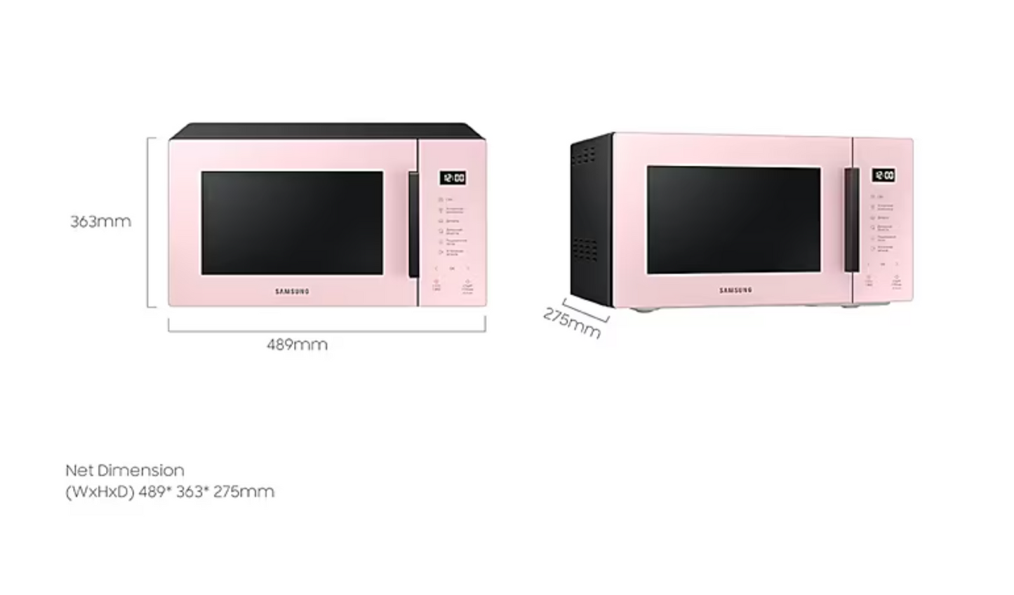 Samsung MS23T5018AP/TC 23L Microwave, Digital, Ceramic Interior