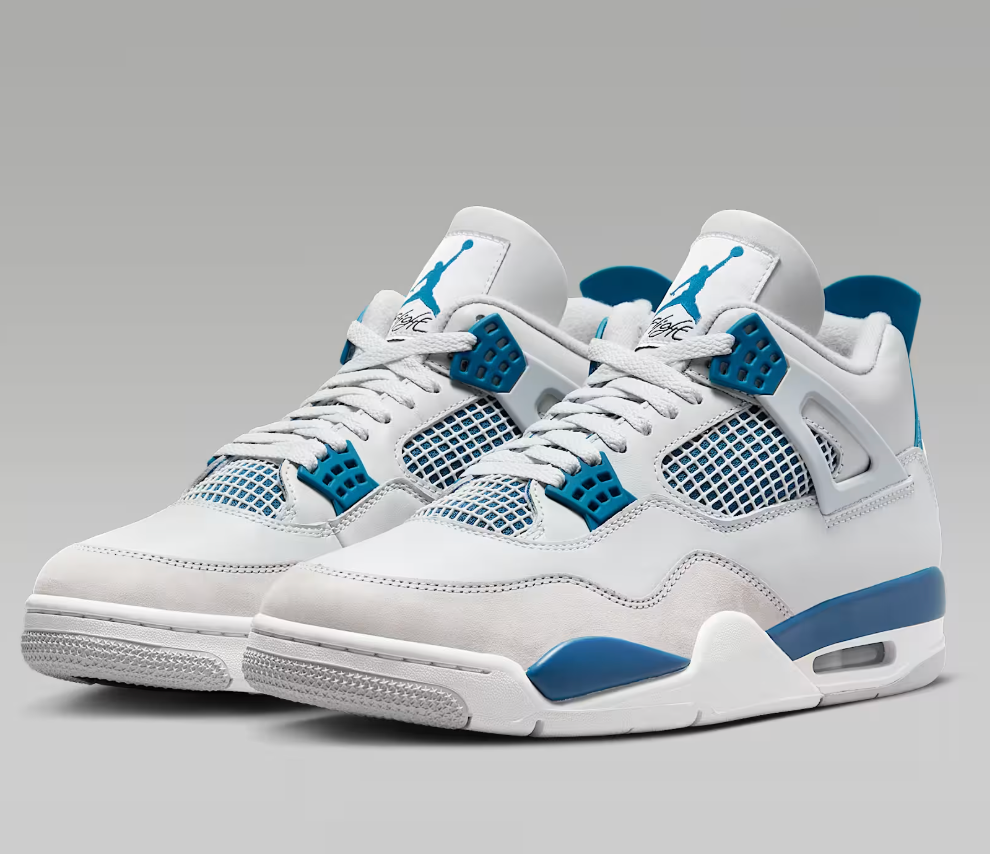 Air Jordan 4 (Military Blue) Size 10 Shoes