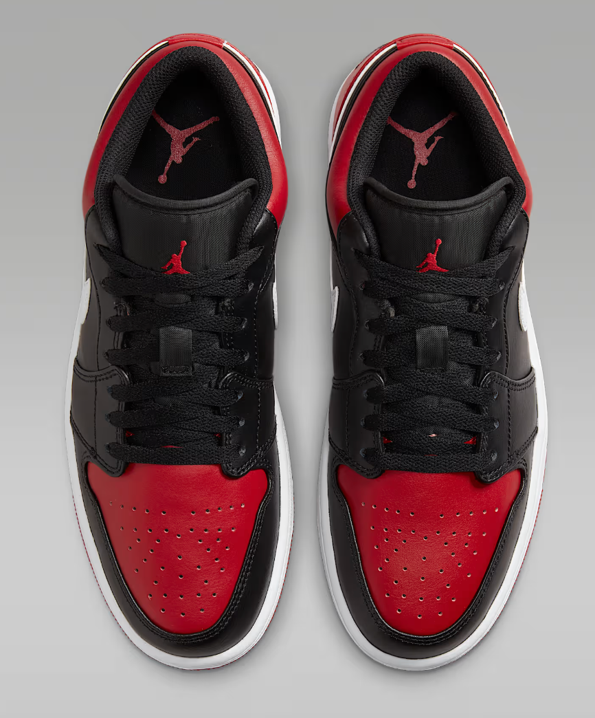 Air Jordan 1 Low (Black/Red) Size 11 Shoes