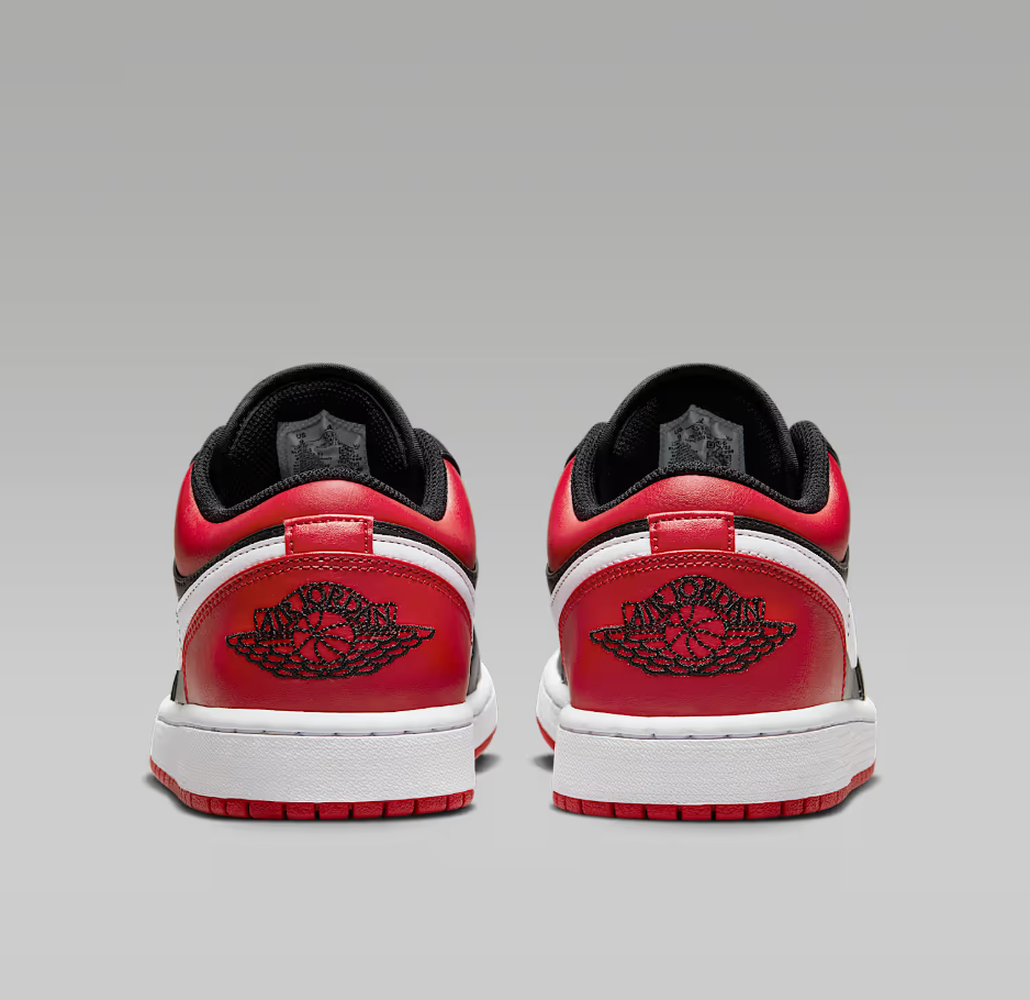 Air Jordan 1 Low (Black/Red) Size 11 Shoes