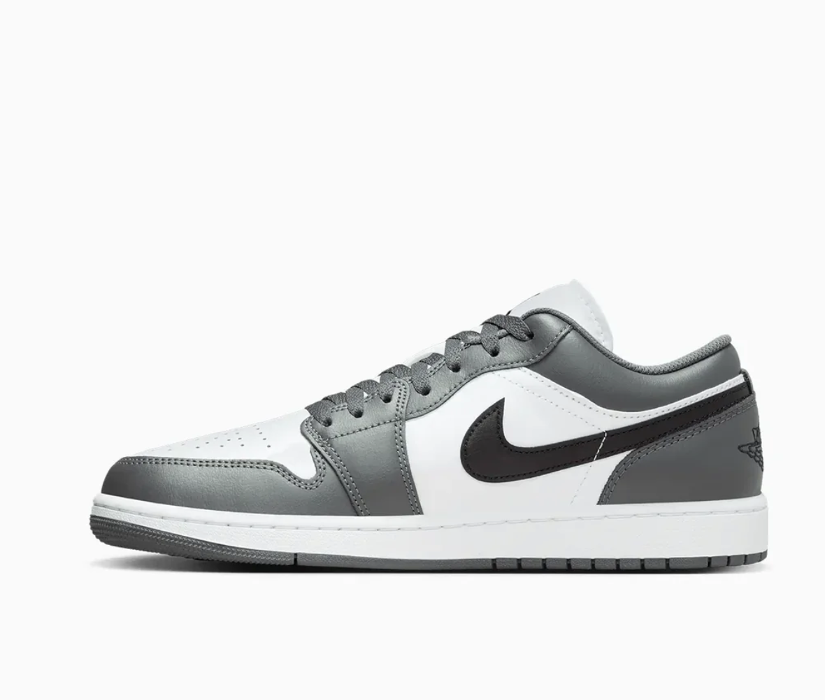 Air Jordan 1 Low (White/Grey) Size 10.5 Shoes