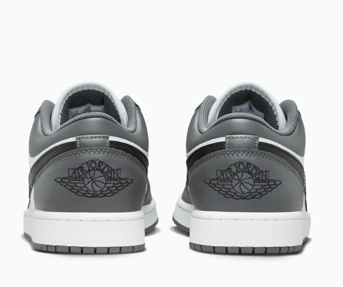 Air Jordan 1 Low (White/Grey) Size 10.5 Shoes