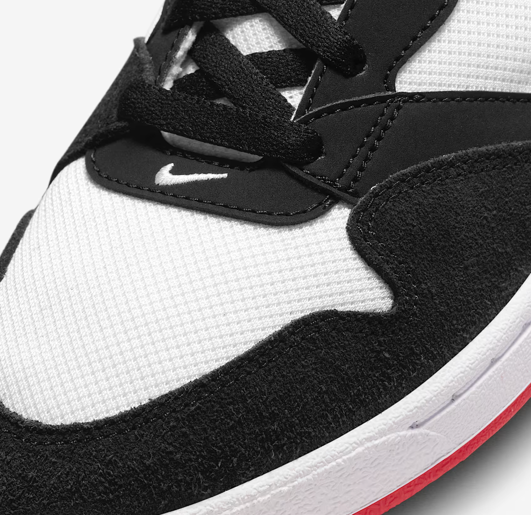 Nike SB Alleyoop (White/Red/Black) Size 12 Shoes