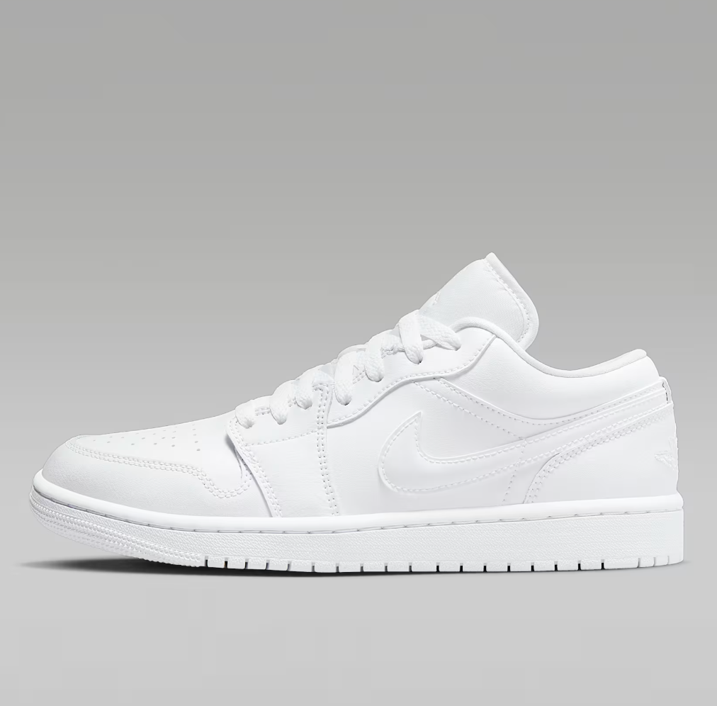 Air Jordan 1 Low triple white Size 6 Shoes