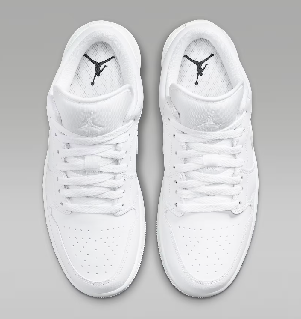 Air Jordan 1 Low triple white Size 6 Shoes
