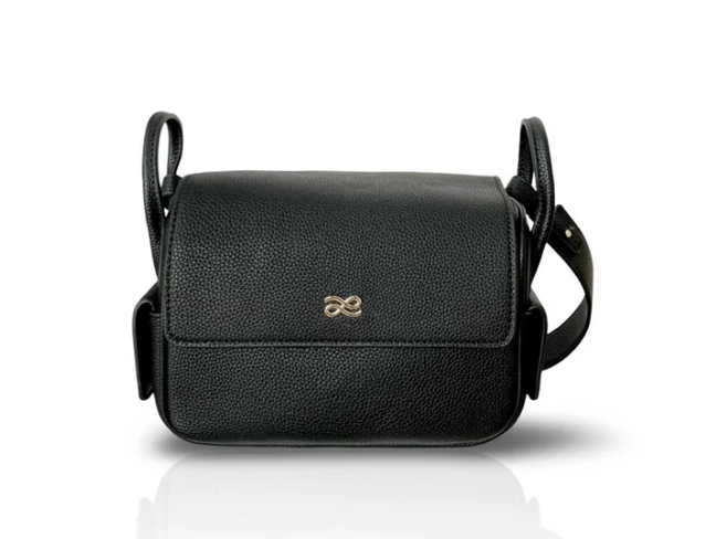 House of Little Bunny Treasure Black PU Bag