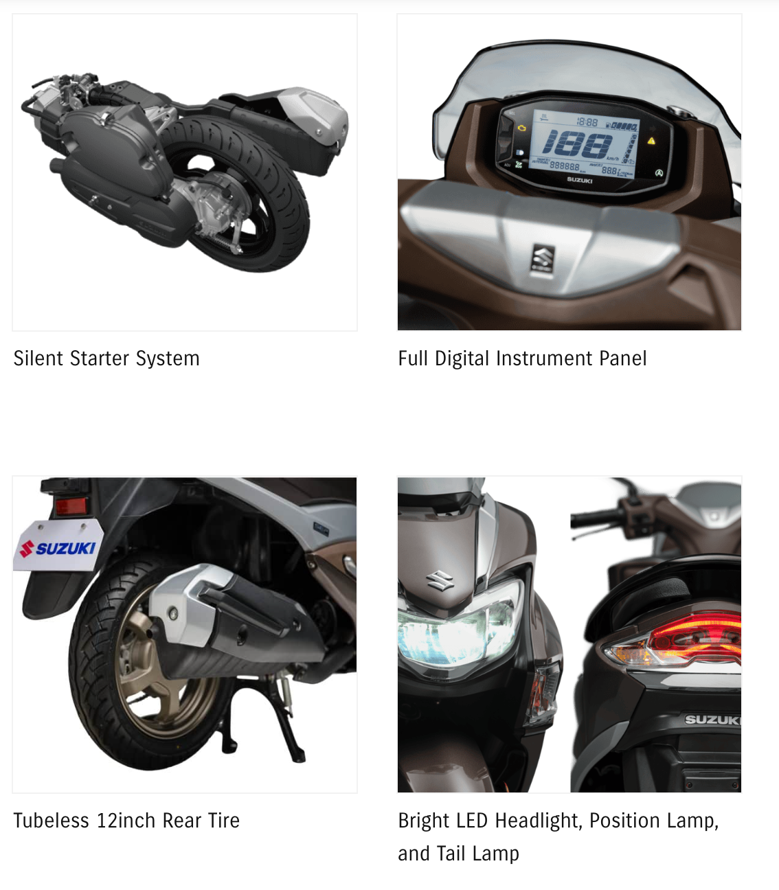 Burgman Street 125 EX Scooter (Suzuki Motorcycle)