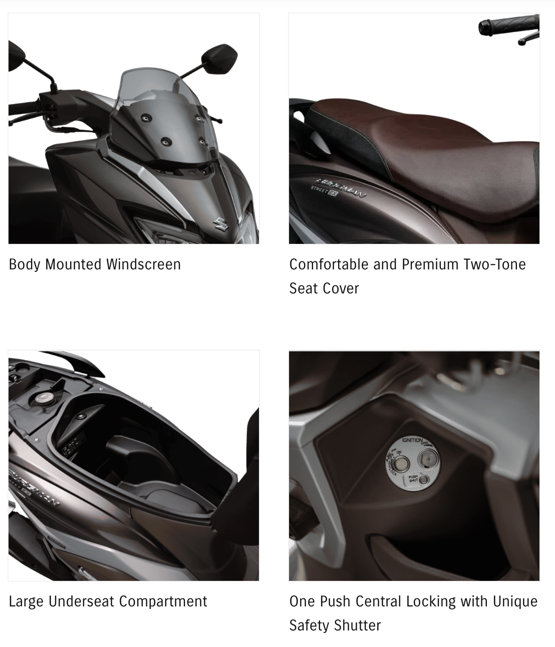 Burgman Street 125 EX Scooter (Suzuki Motorcycle)