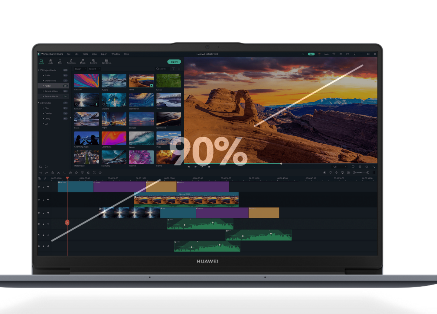 Huawei Matebook D14 12th Gen i5 8GB + 128GB