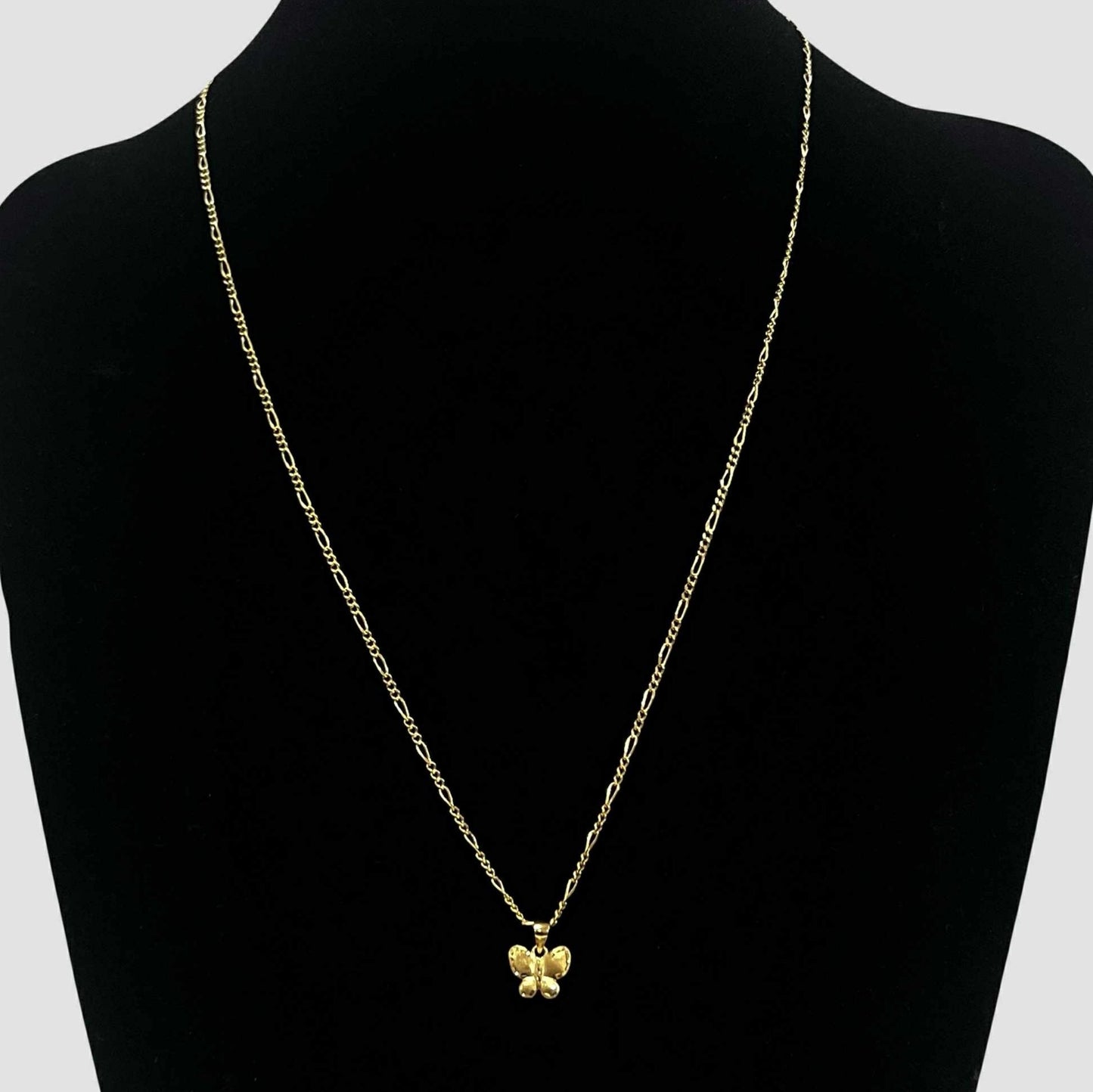 WG003614 N 18k Saudi Gold Necklace 22" 2.94g