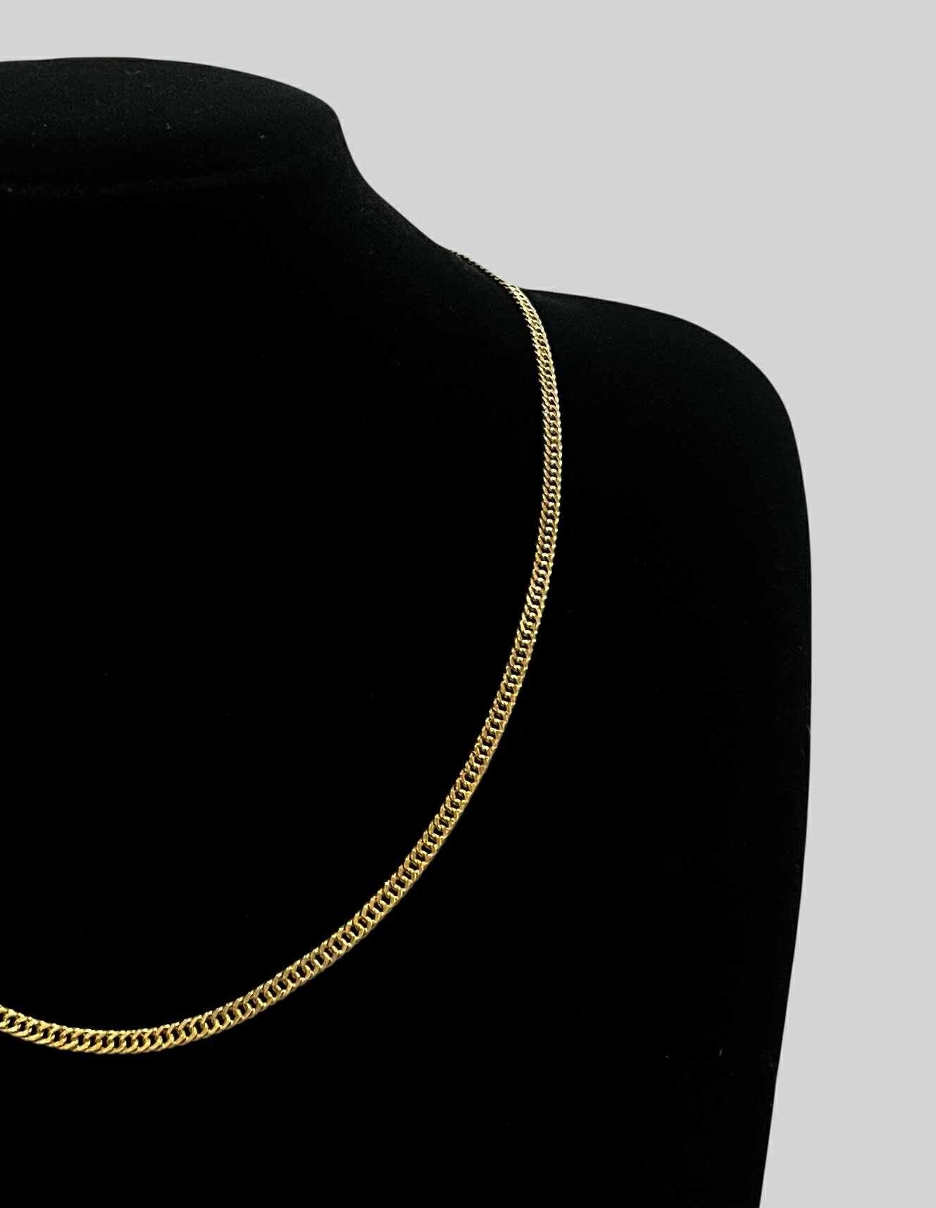 WG003743 N 18k Saudi Gold Necklace 20" 6.03g