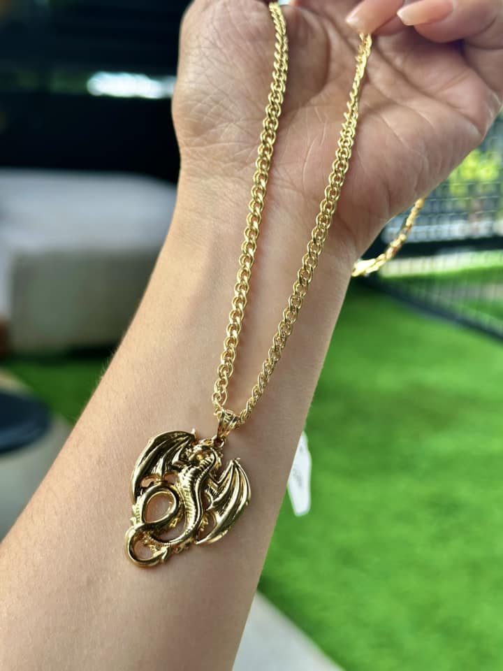 WG03170 N 18k Saudi Gold Necklace β 7.52 grams