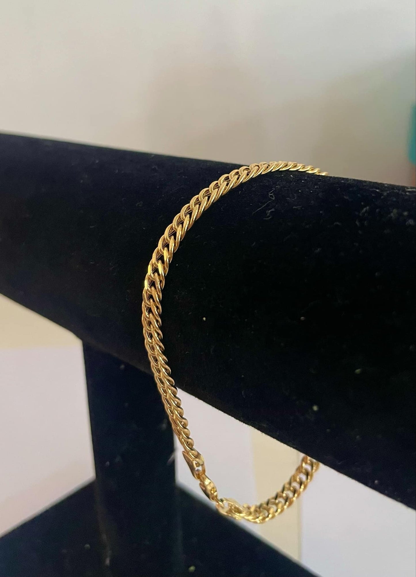 WG03376 18k Saudi Gold Bracelet – 5.83 grams
