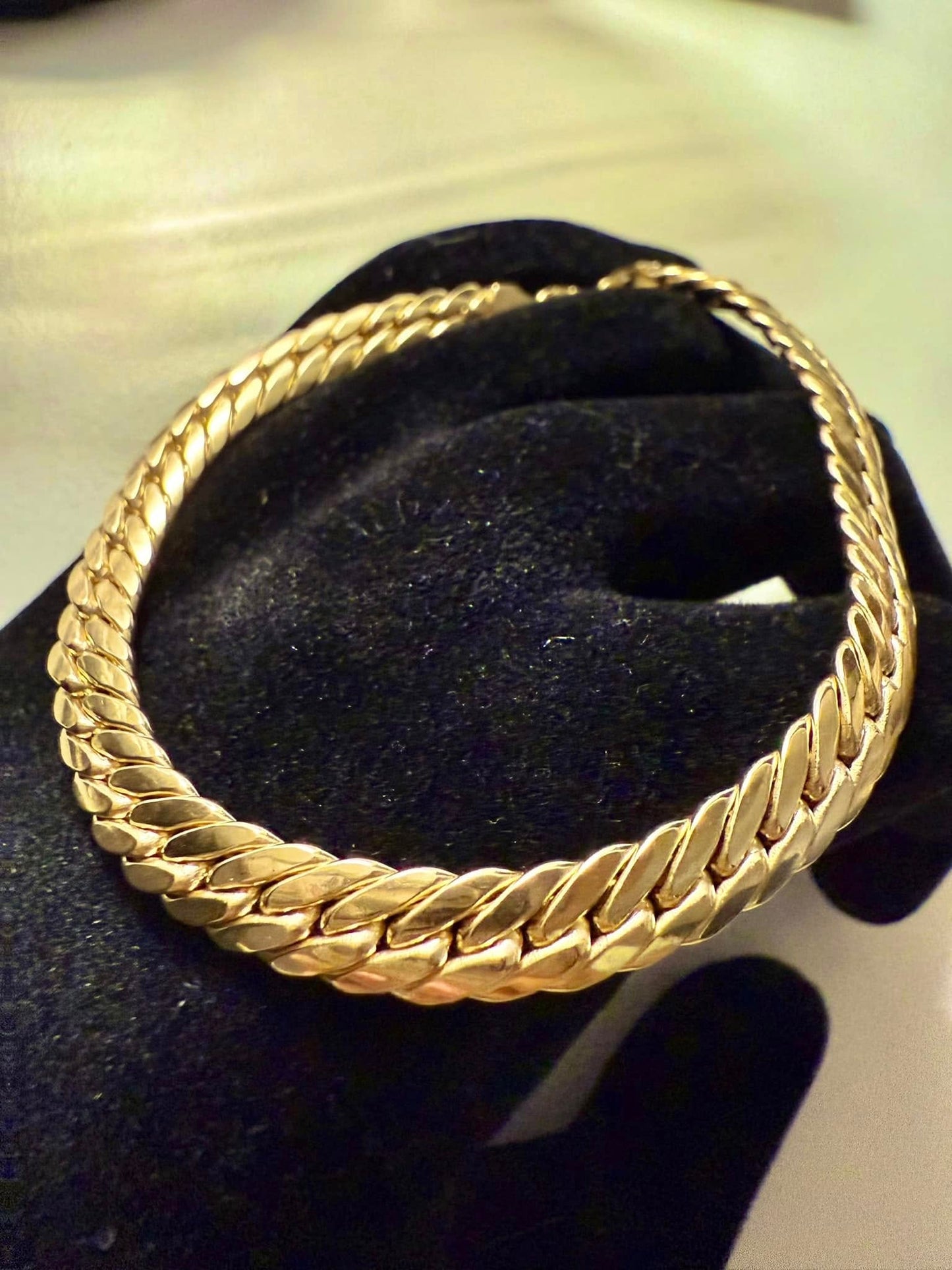 WG03379 B, 18k Saudi Gold Bracelet – 5.01 grams