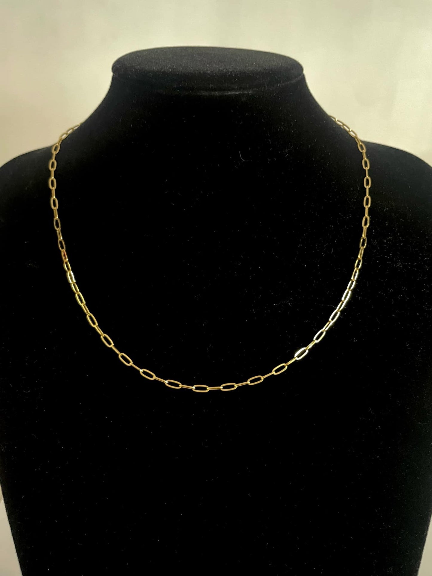 WG03398 N, 18k Saudi Gold Necklace – 1.53 grams