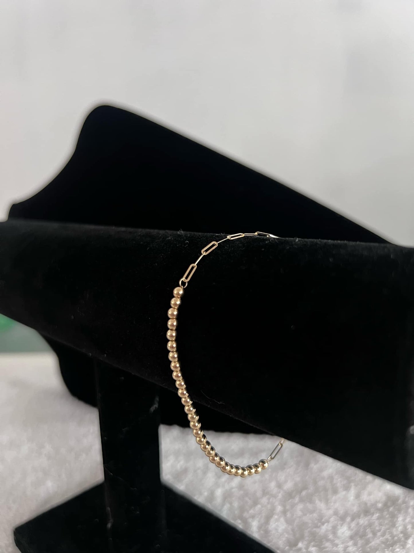 WG03476 B, 18k Saudi Gold Bracelet – 0.85 grams