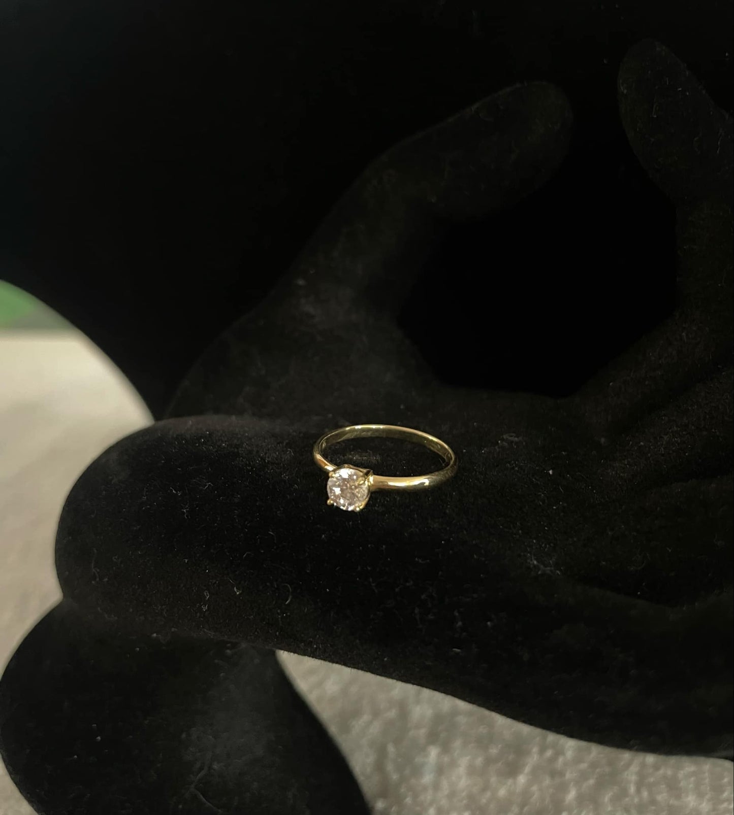 WG03486 R, 18k Saudi Gold Ring – 0.76 grams