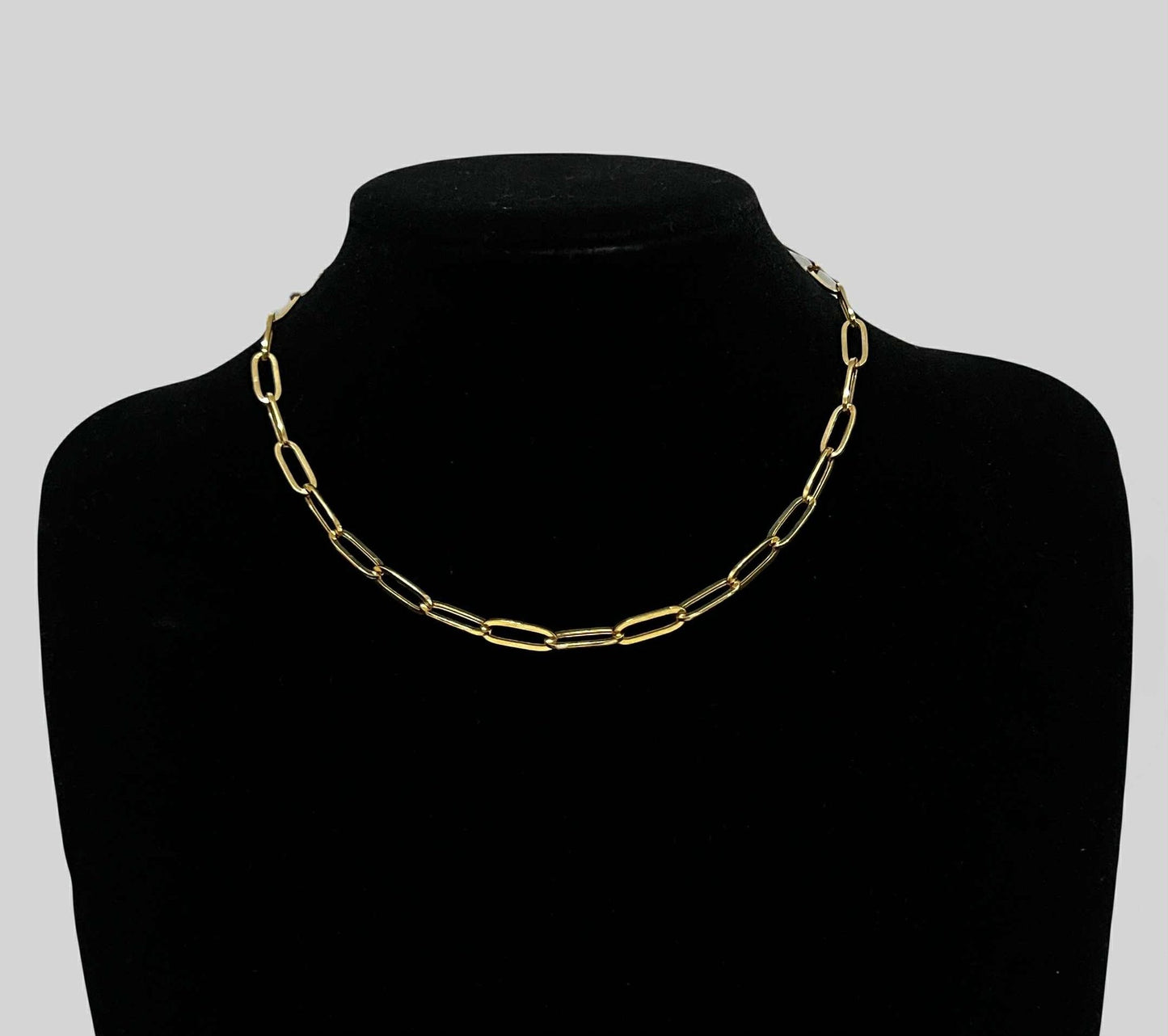 WG03782 N 18k Saudi Gold Necklace 16" 8.06g