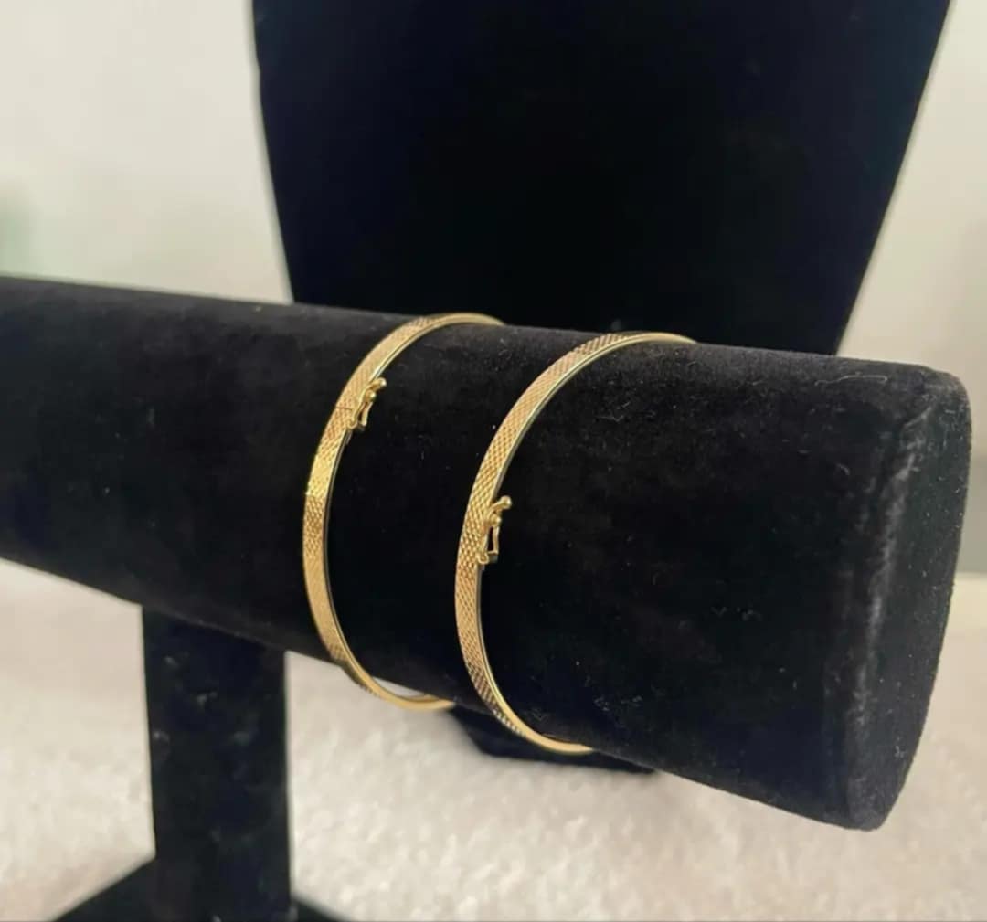 18k Saudi Gold Bracelet – 3.34 grams