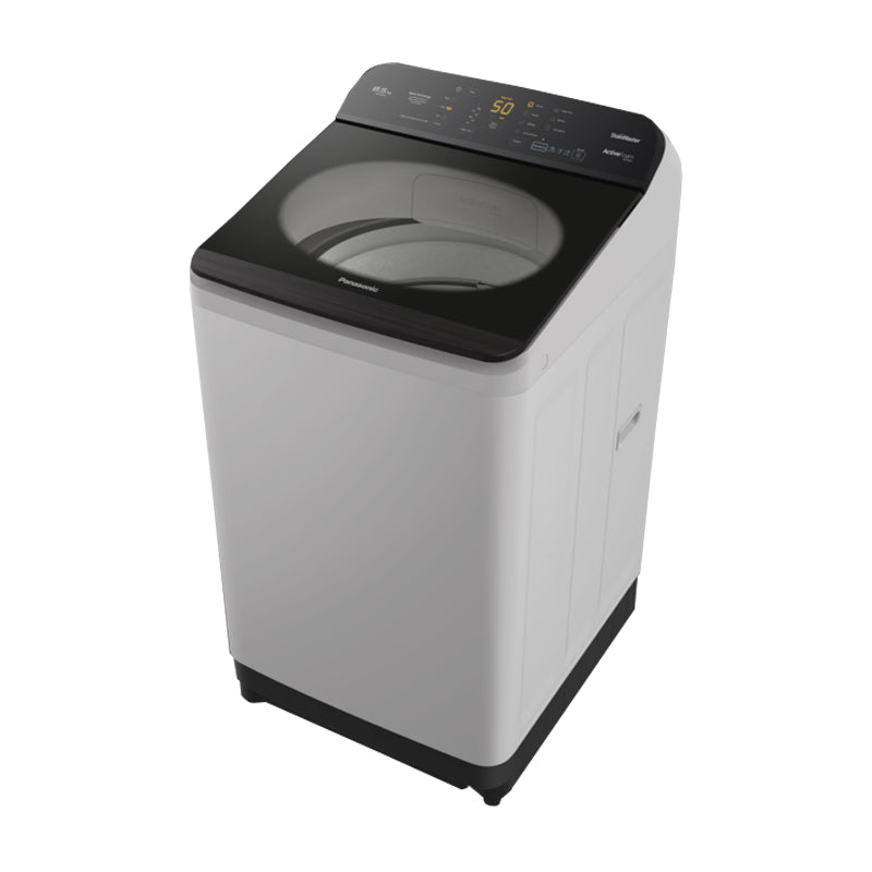 Panasonic NA F85A9HRM, 8.5kg Top Load Washer, Aroma+, Sazanami Drum Washing Machine