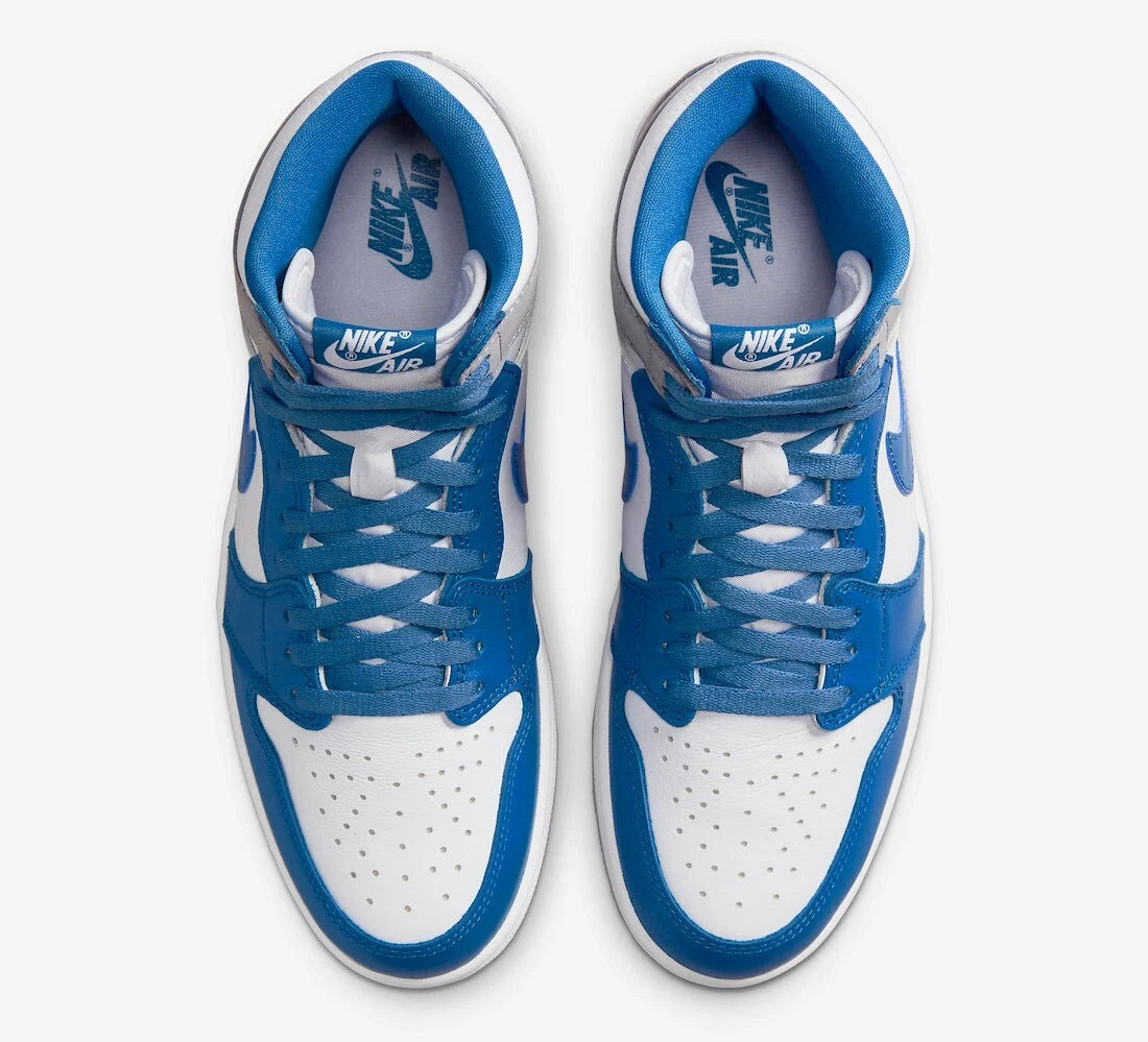 Air Jordan 1 HIGH (True Blue) Size 9 Shoes